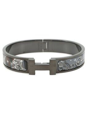 Hermes Bracelet Click HH Seraphetto Grand Classic Black